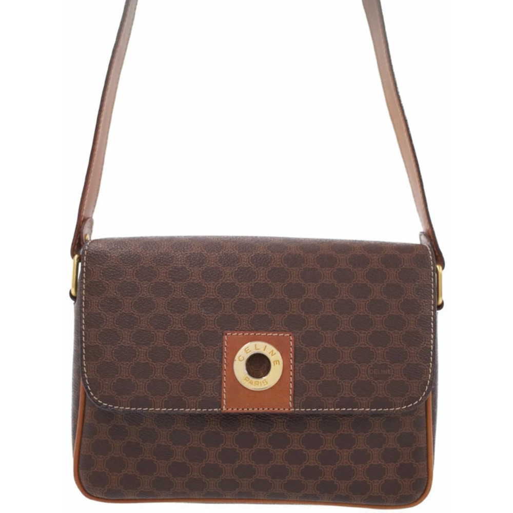 Celine Circle Logo HardwareCeline Macadam Shoulder Bag